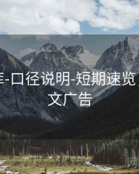 玖玖图库-口径说明-短期速览，玖玖图文广告